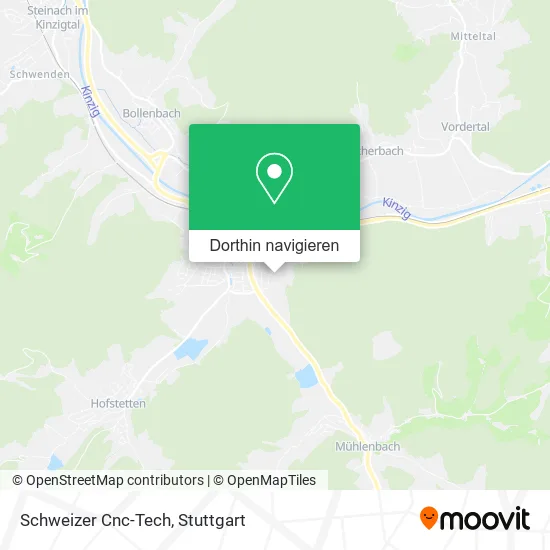 Schweizer Cnc-Tech Karte