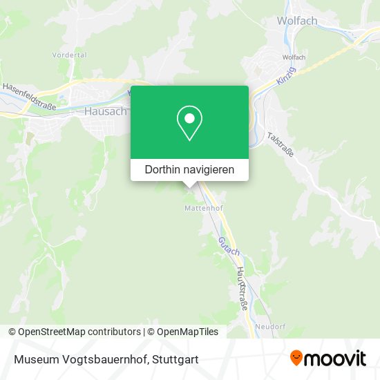 Museum Vogtsbauernhof Karte
