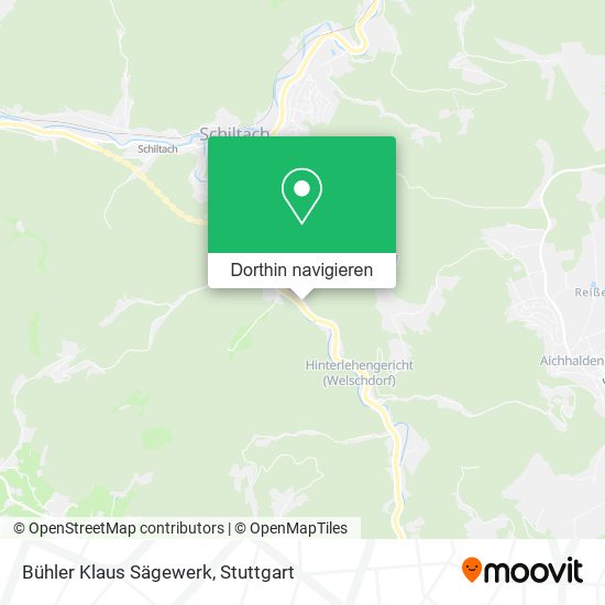 Bühler Klaus Sägewerk Karte