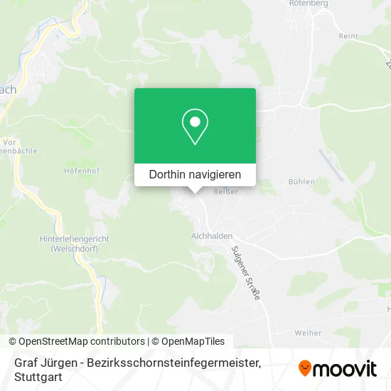 Graf Jürgen - Bezirksschornsteinfegermeister Karte