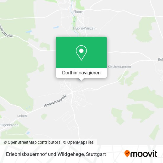 Erlebnisbauernhof und Wildgehege Karte