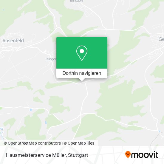 Hausmeisterservice Müller Karte