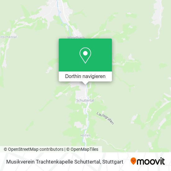 Musikverein Trachtenkapelle Schuttertal Karte