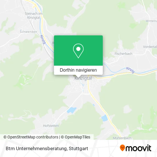 Btm Unternehmensberatung Karte