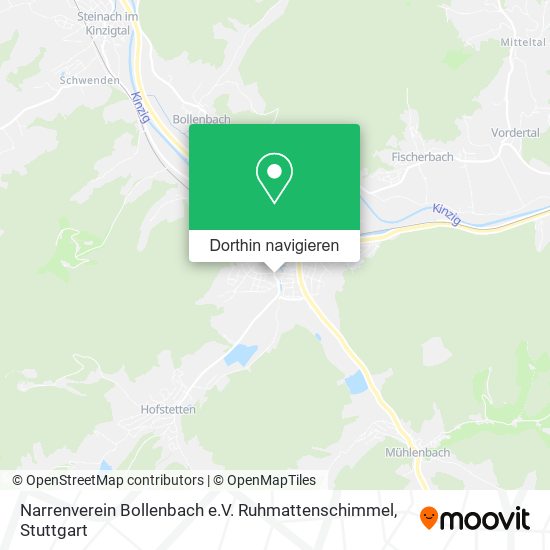 Narrenverein Bollenbach e.V. Ruhmattenschimmel Karte