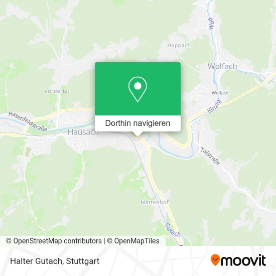 Halter Gutach Karte