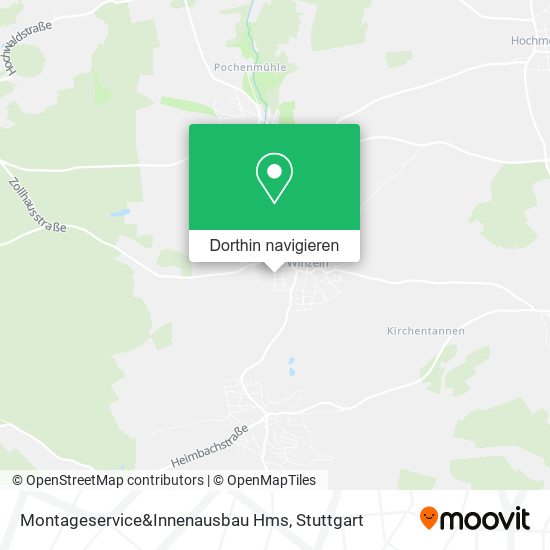 Montageservice&Innenausbau Hms Karte