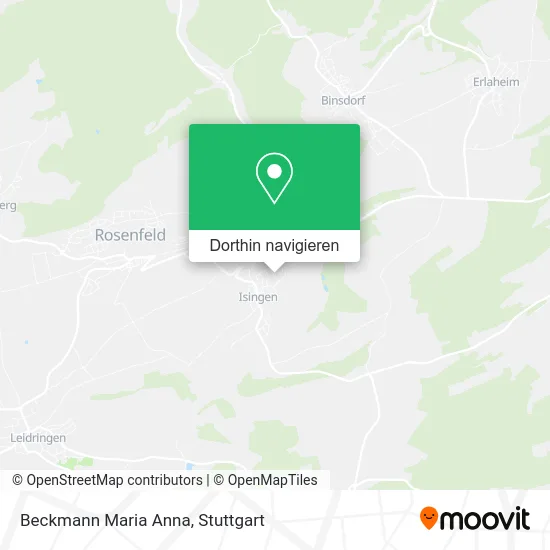 Beckmann Maria Anna Karte