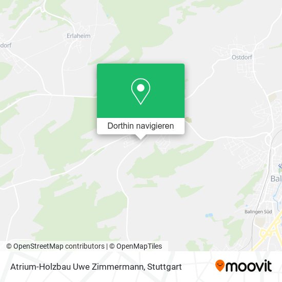Atrium-Holzbau Uwe Zimmermann Karte