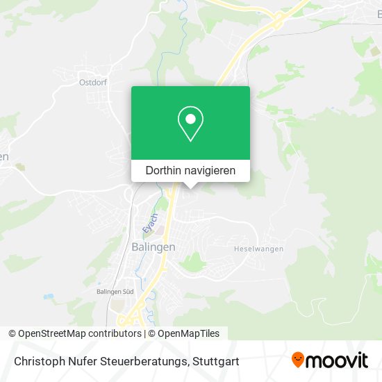 Christoph Nufer Steuerberatungs Karte