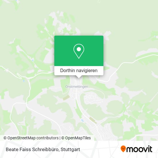Beate Faiss Schreibbüro Karte