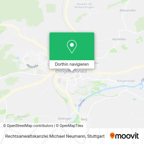 Rechtsanwaltskanzlei Michael Neumann Karte