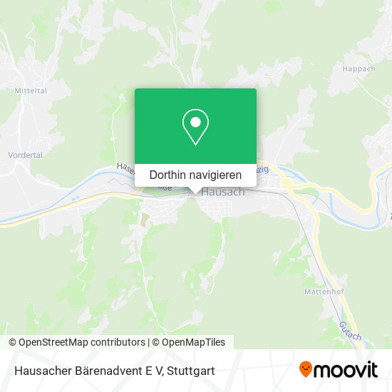 Hausacher Bärenadvent E V Karte