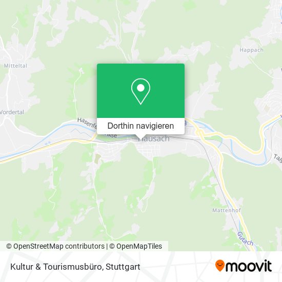 Kultur & Tourismusbüro Karte