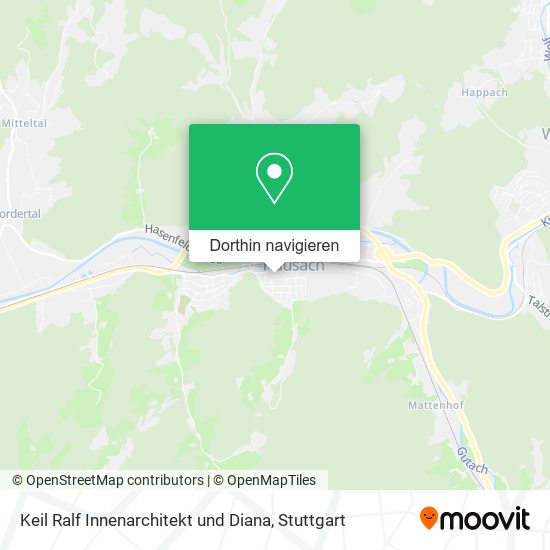 Keil Ralf Innenarchitekt und Diana Karte