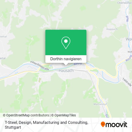 T-Steel, Design, Manufacturing and Consulting Karte