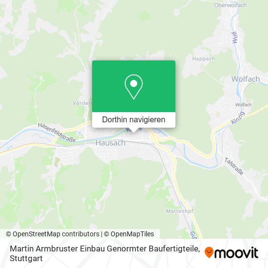 Martin Armbruster Einbau Genormter Baufertigteile Karte