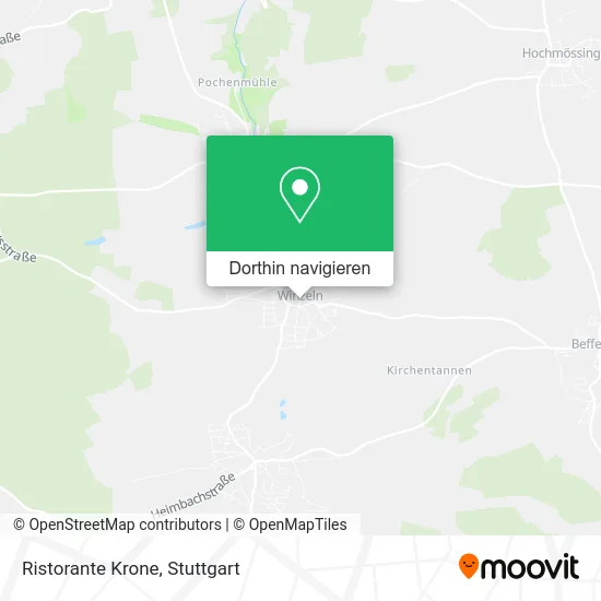 Ristorante Krone Karte