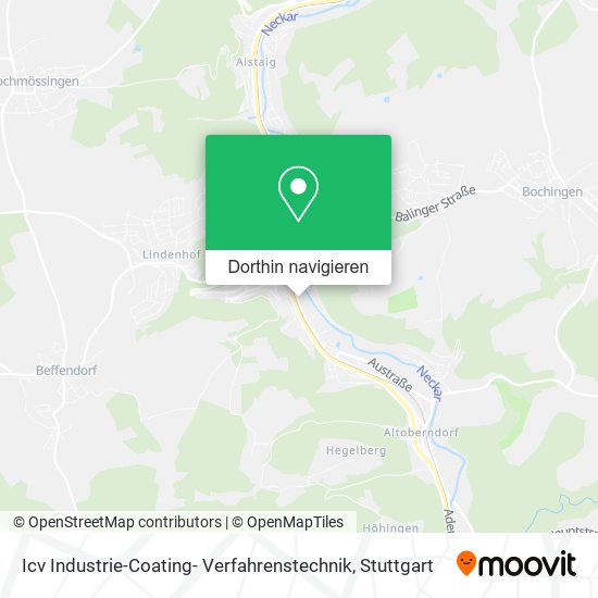 Icv Industrie-Coating- Verfahrenstechnik Karte
