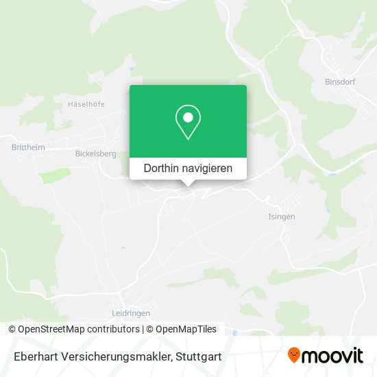 Eberhart Versicherungsmakler Karte