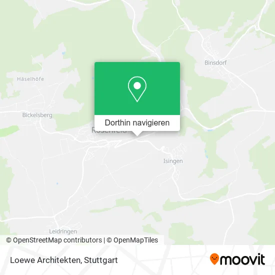 Loewe Architekten Karte