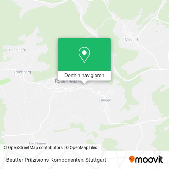 Beutter Präzisions-Komponenten Karte