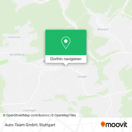 Auto-Team GmbH Karte