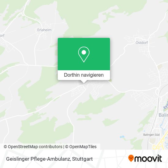 Geislinger Pflege-Ambulanz Karte
