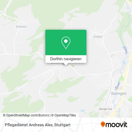 Pflegedienst Andreas Alex Karte
