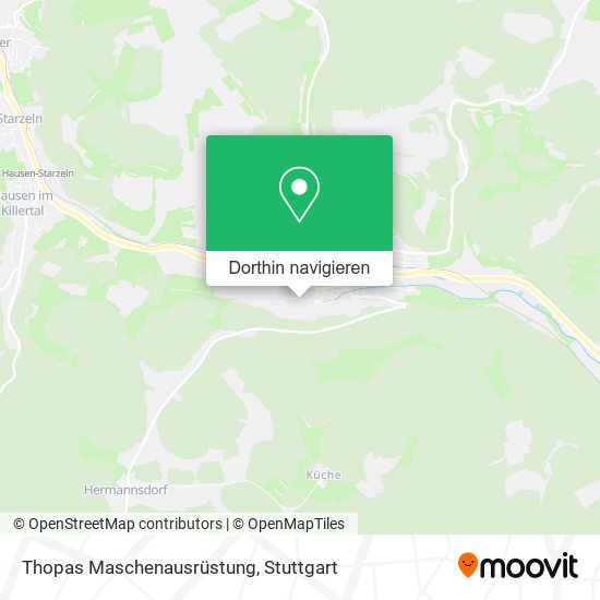 Thopas Maschenausrüstung Karte