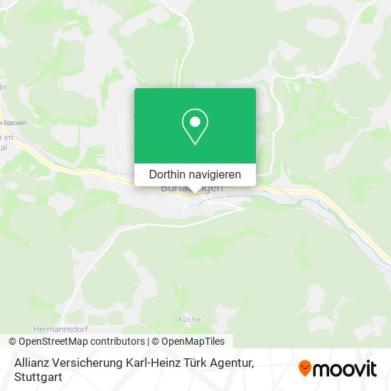 Allianz Versicherung Karl-Heinz Türk Agentur Karte