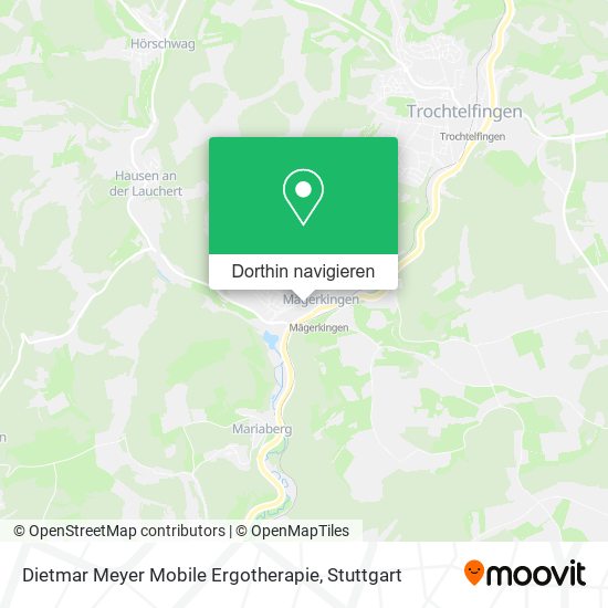 Dietmar Meyer Mobile Ergotherapie Karte