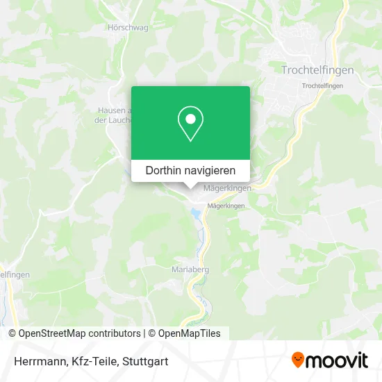 Herrmann, Kfz-Teile Karte