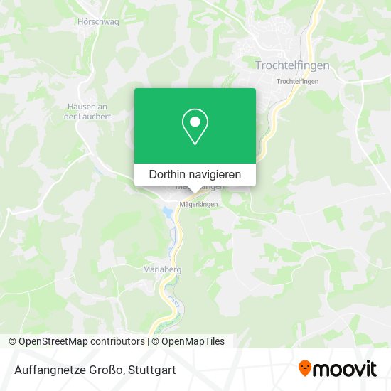 Auffangnetze Großo Karte