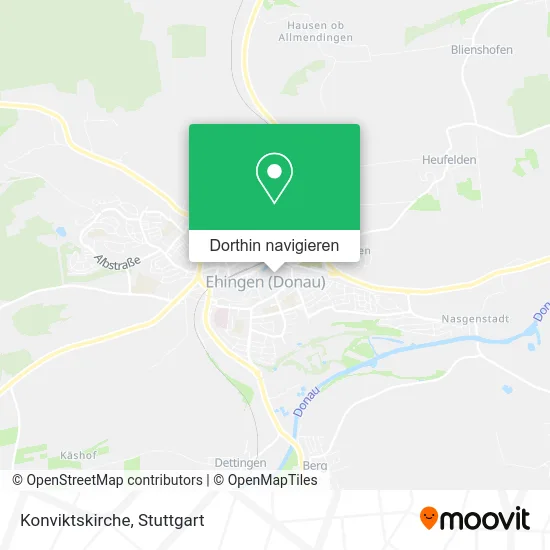 Konviktskirche Karte