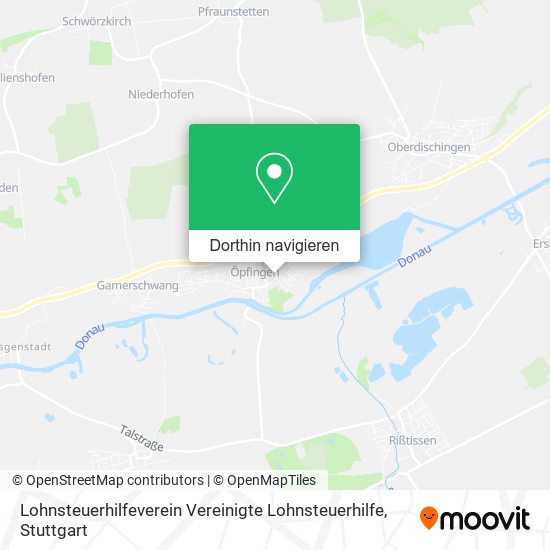 Lohnsteuerhilfeverein Vereinigte Lohnsteuerhilfe Karte