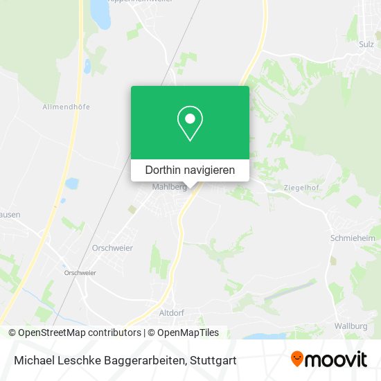 Michael Leschke Baggerarbeiten Karte