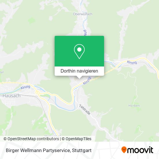 Birger Wellmann Partyservice Karte
