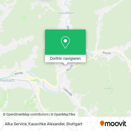 Alka Service, Kauschke Alexander Karte