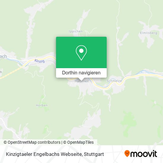 Kinzigtaeler Engelbachs Webseite Karte