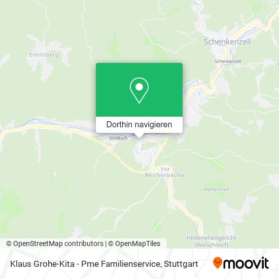 Klaus Grohe-Kita - Pme Familienservice Karte