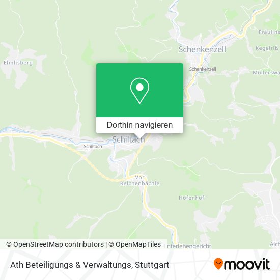 Ath Beteiligungs & Verwaltungs Karte
