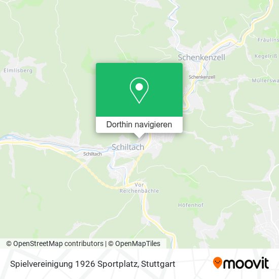 Spielvereinigung 1926 Sportplatz Karte