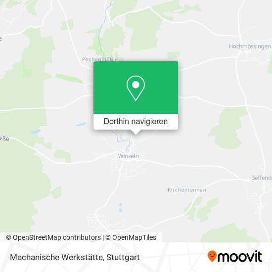 Mechanische Werkstätte Karte
