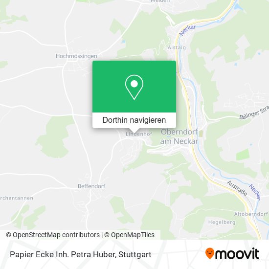 Papier Ecke Inh. Petra Huber Karte