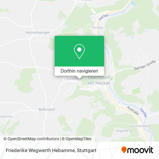 Friederike Wegwerth Hebamme Karte
