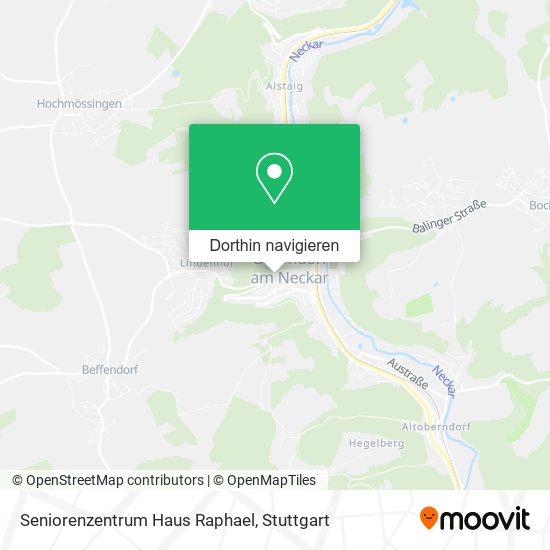 Seniorenzentrum Haus Raphael Karte