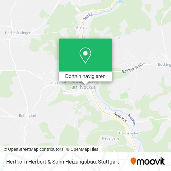 Hertkorn Herbert & Sohn Heizungsbau Karte