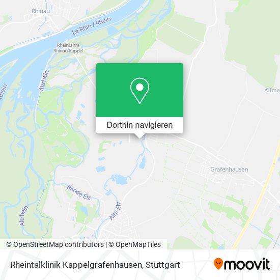 Rheintalklinik Kappelgrafenhausen Karte