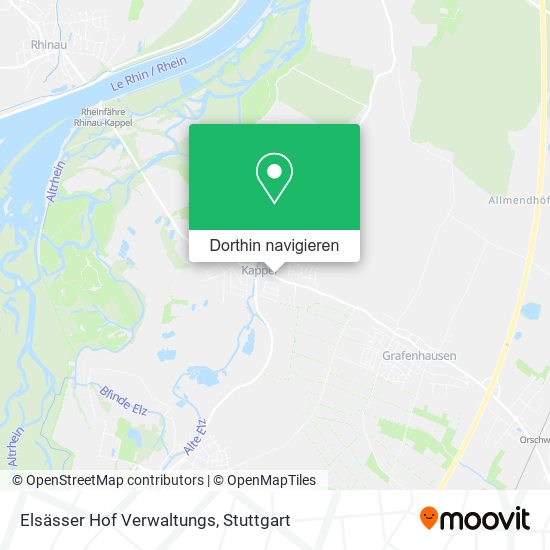 Elsässer Hof Verwaltungs Karte